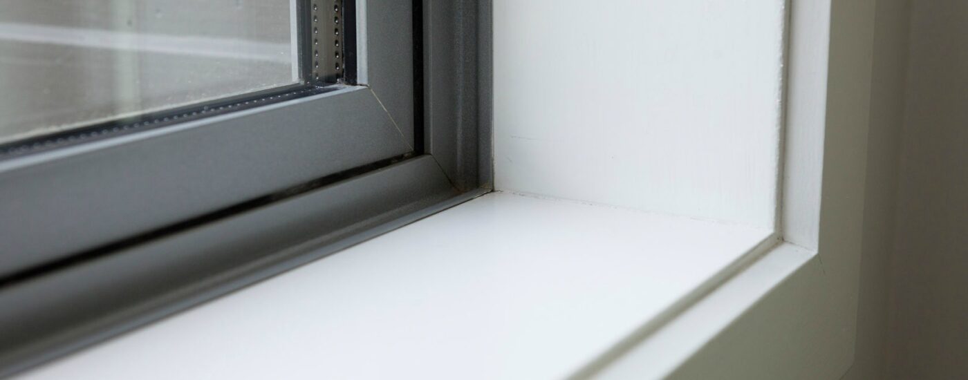 Timber Reveals on Aluminium Windows & Doors
